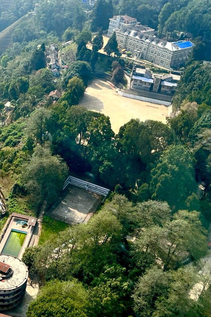 Aerial view of Mount Hermon School